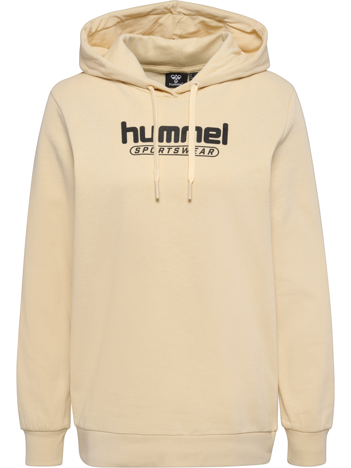 hmlBOOSTER WOMAN HOODIE, WOOD ASH, packshot