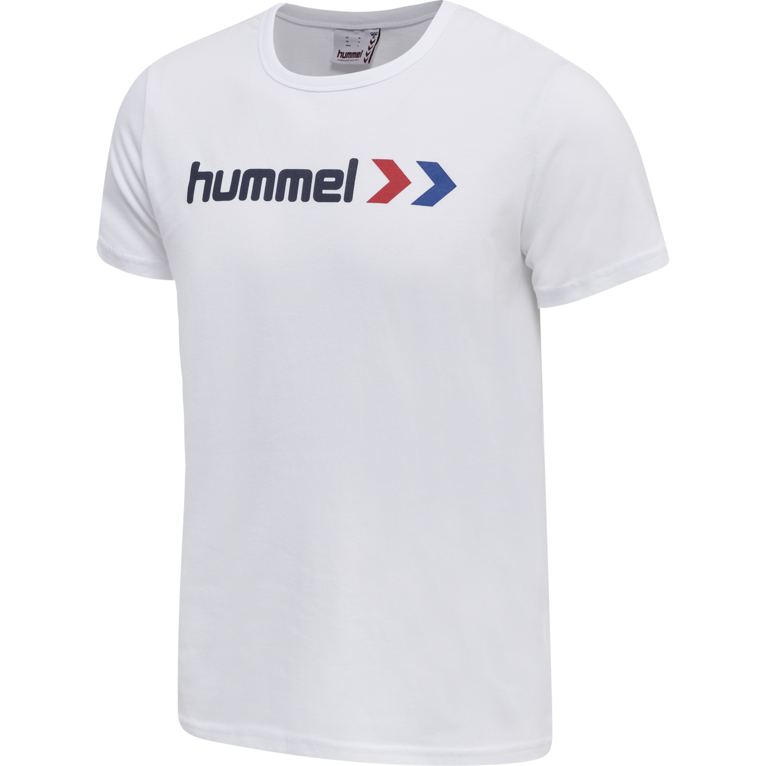 hmlIC COMBI  T-SHIRT, WHITE/PEACOAT, packshot
