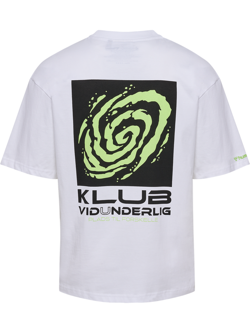 hmlPLADSTILFORSKELLE T-SHIRT S/S, WHITE, packshot