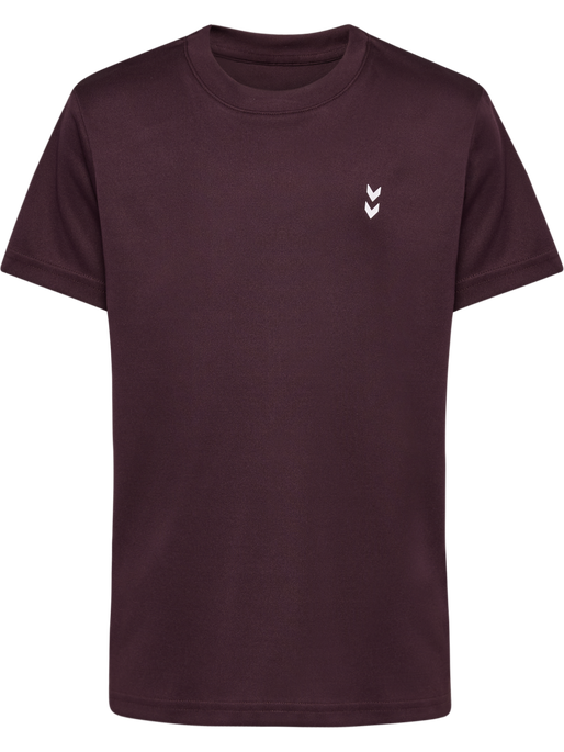 hmlJR PULSE TRAINING T-SHIRT, FUDGE, packshot