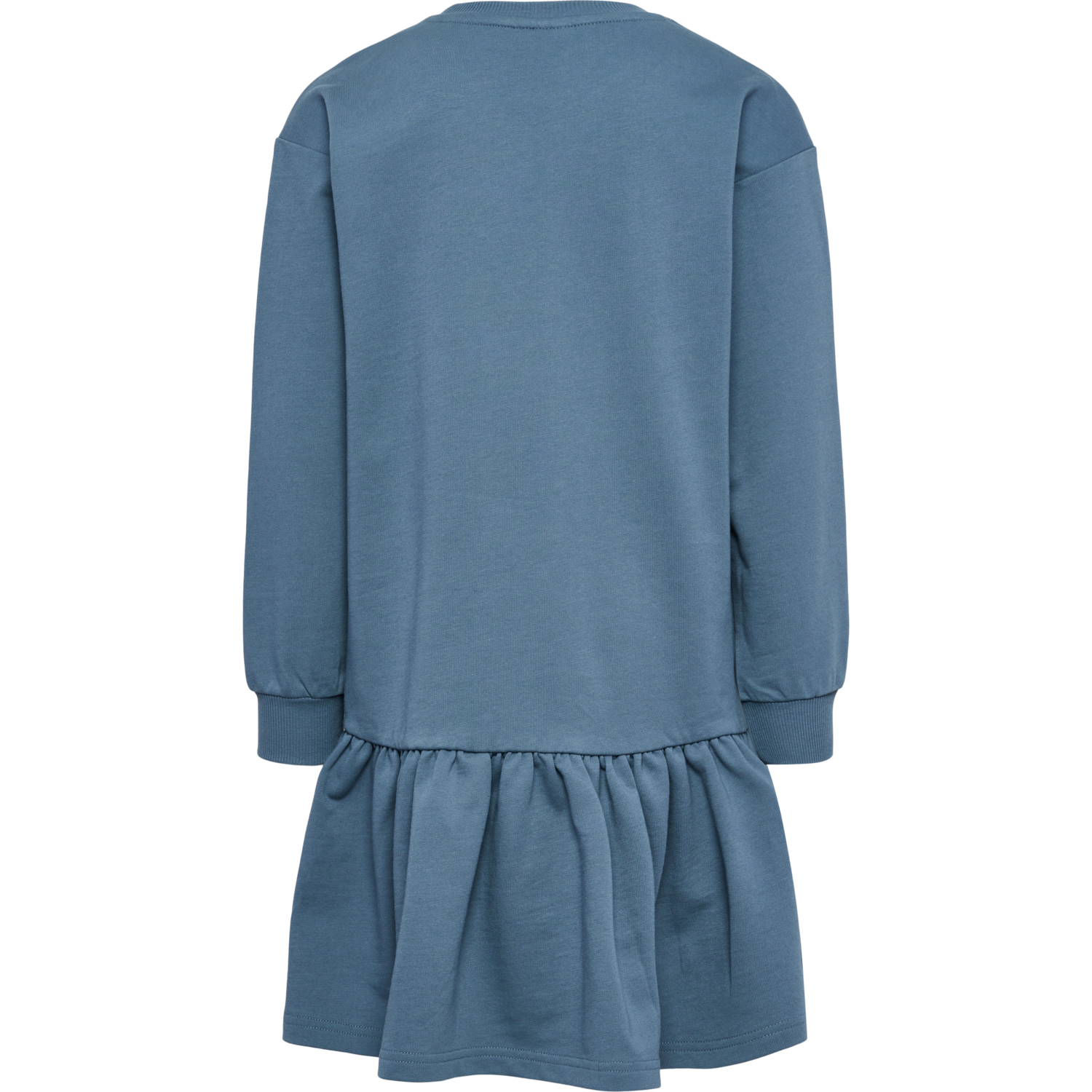 hmlMALIN DRESS L/S, BLUE MIRAGE, packshot