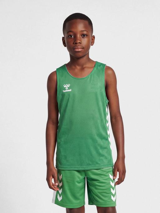 hmlCORE XK REVERSE BASKET JERSEY KI, JELLY BEAN/WHITE, model