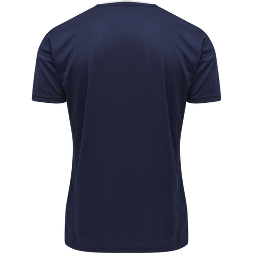 hmlAUTHENTIC KIDS POLY JERSEY S/S, MARINE, packshot