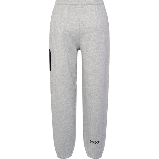 hmlLGC DACIA LOOSE PANTS, GREY MELANGE, packshot