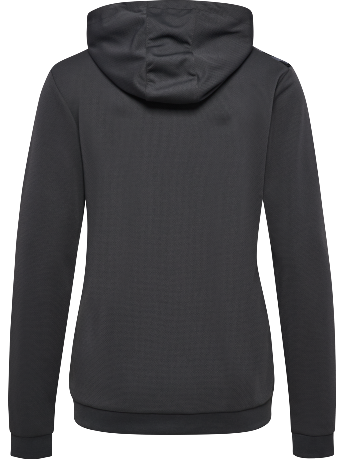 hmlAUTHENTIC PL ZIP HOODIE WOMAN, ASPHALT, packshot