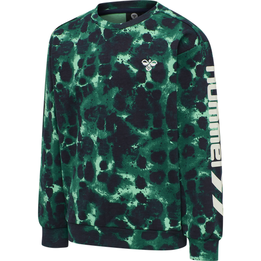 hmlDRAKE SWEATSHIRT , JADE CREAM , packshot