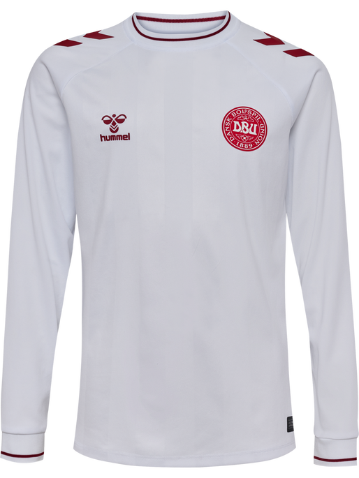 DBU WOMAN 25 AWAY  JERSEY L/S KIDS, WHITE, packshot