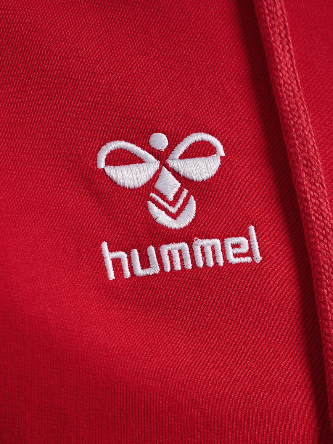 hmlGO 2.0 ZIP HOODIE, TRUE RED, packshot