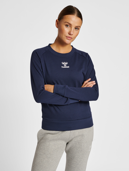 hummel ICONS WOMAN SWEATSHIRT PEACOAT hummel