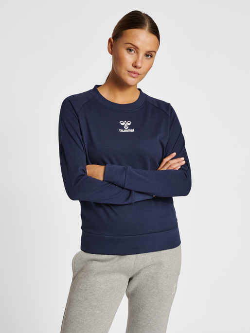 hummel ICONS WOMAN SWEATSHIRT PEACOAT 