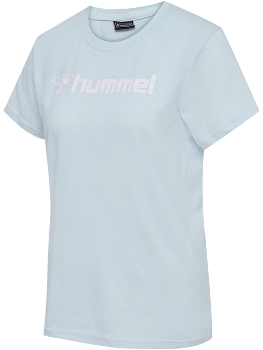 hmlMOVER COTTON T-SHIRT S/S WOMAN, BABY BLUE, packshot