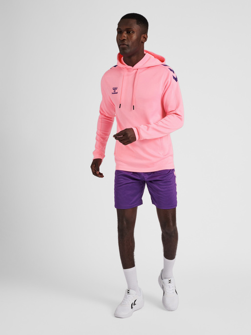 hummel CORE XK POLY SWEAT HOODIE - COTTON CANDY