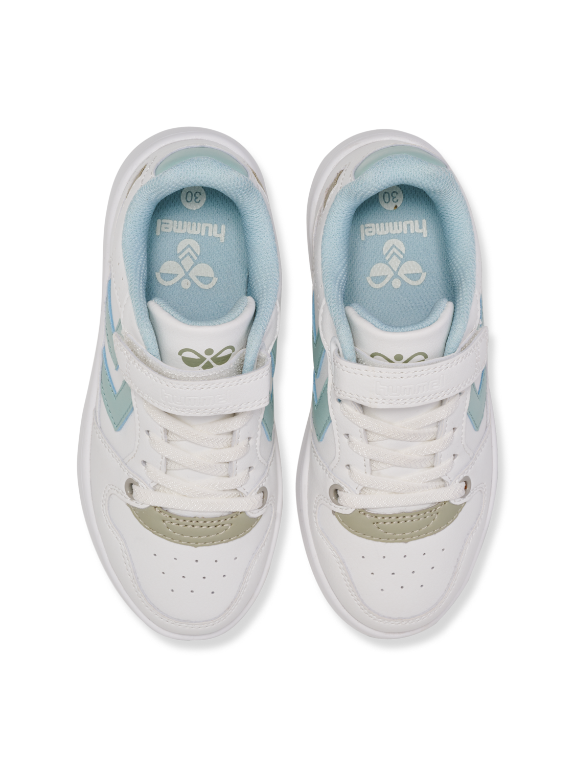 ST. POWER PLAY JR, WHITE/TURQUOISE, packshot