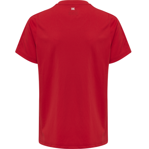 hmlCORE XK SUBLIMA JERSEY S/S KIDS, TRUE RED, packshot