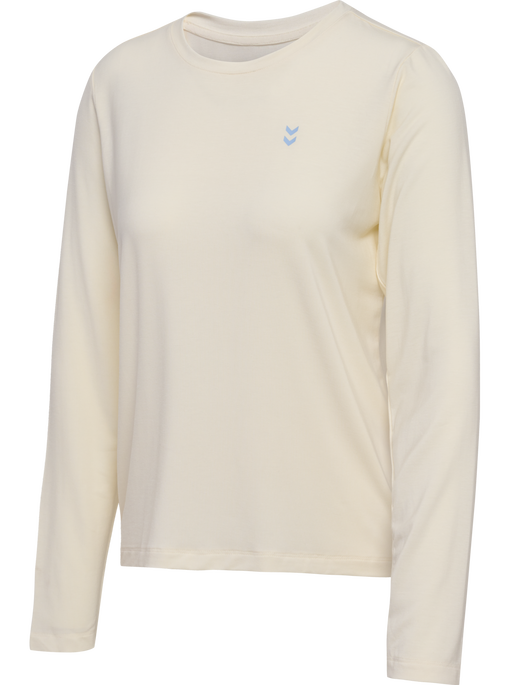 hmlYOGA SOFT LOOSE W T-SHIRT LS, TOFU, packshot