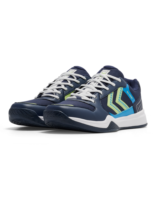 ALL COURT, BLACK IRIS/LETTUCE GREEN, packshot