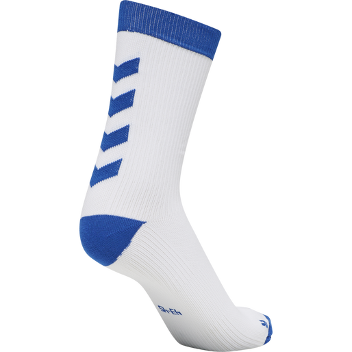 ELEMENT INDOOR SPORT SOCK 2 PACK, WHITE/TRUE BLUE, packshot