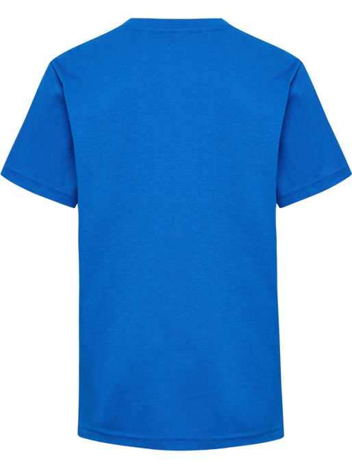 hmlTUKAS T-SHIRT S/S, BLUE LOLITE, packshot