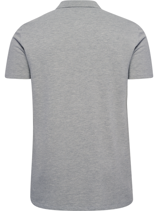 hmlGO 2.0 POLO, GREY MELANGE, packshot