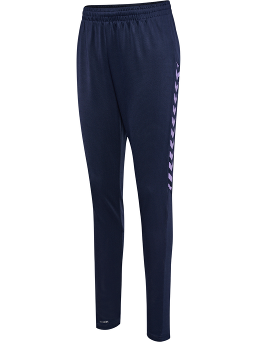 hmlSTALTIC TRAINING PANTS WOMAN, MARINE/PAISLEY PURPLE, packshot