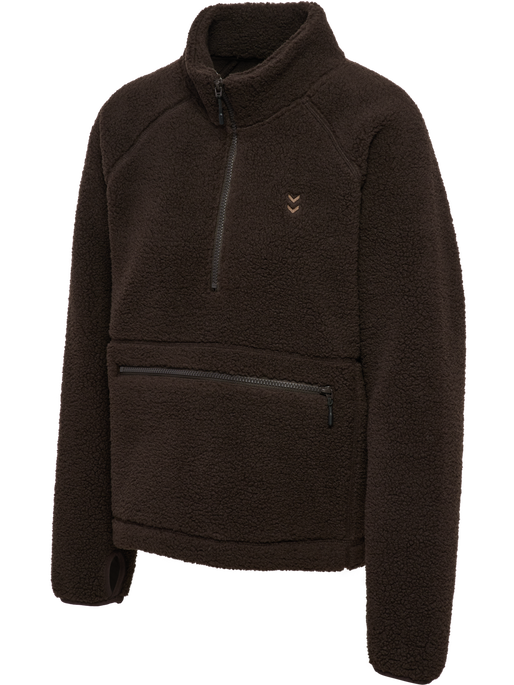 hmlPULSE FLEECE W PULLOVER, AFTER DARK, packshot