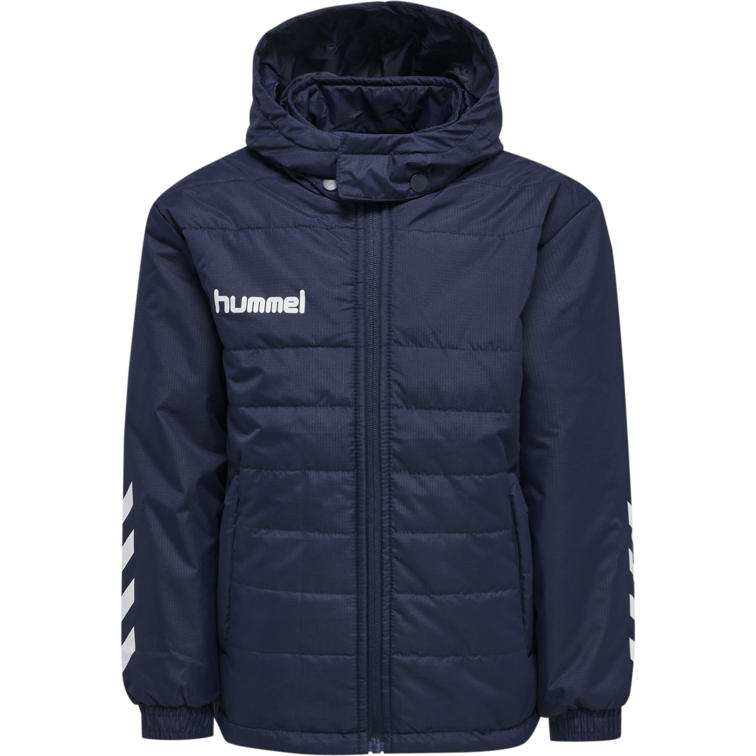 hmlPROMO SHORT BENCH JACKET KIDS, MARINE, packshot