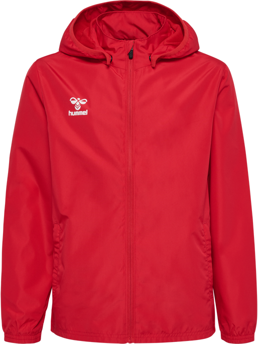 hmlESSENTIAL AW JACKET KIDS, TRUE RED, packshot