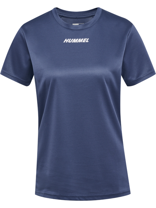 hmlMULTI PL JERSEY WOMAN, BLUE INDIGO, packshot