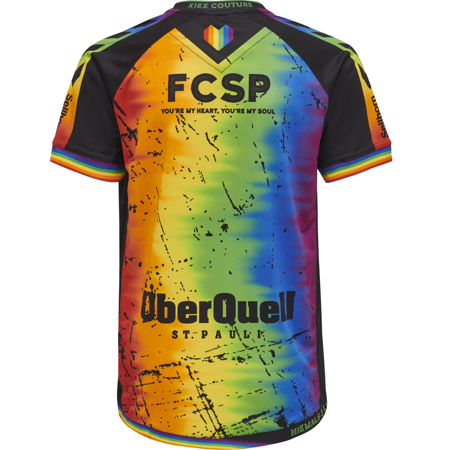 rainbow soccer jersey