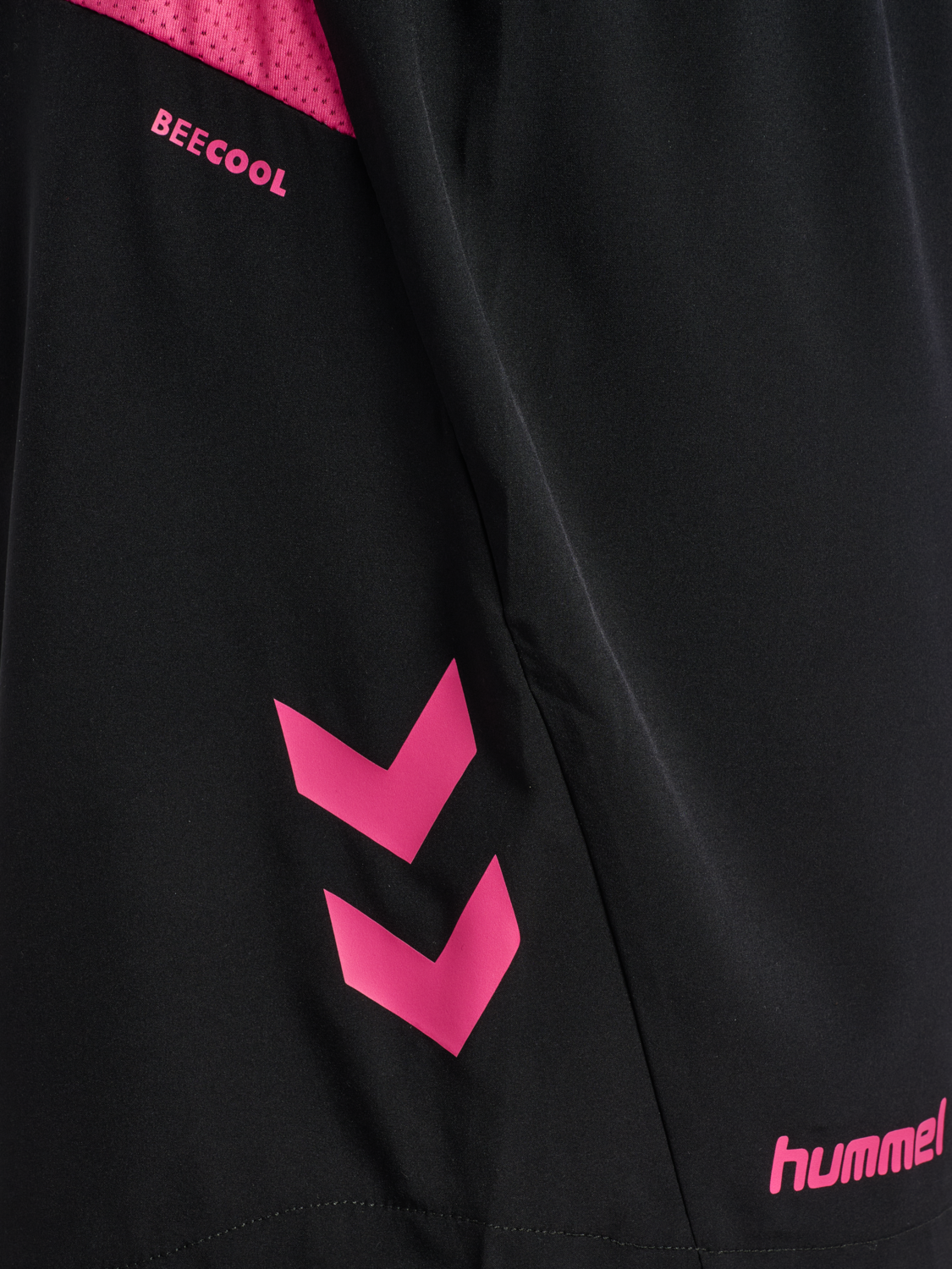 hmlBLAZE PRO TRAINING SHORTS WO, BLACK/PINK, packshot