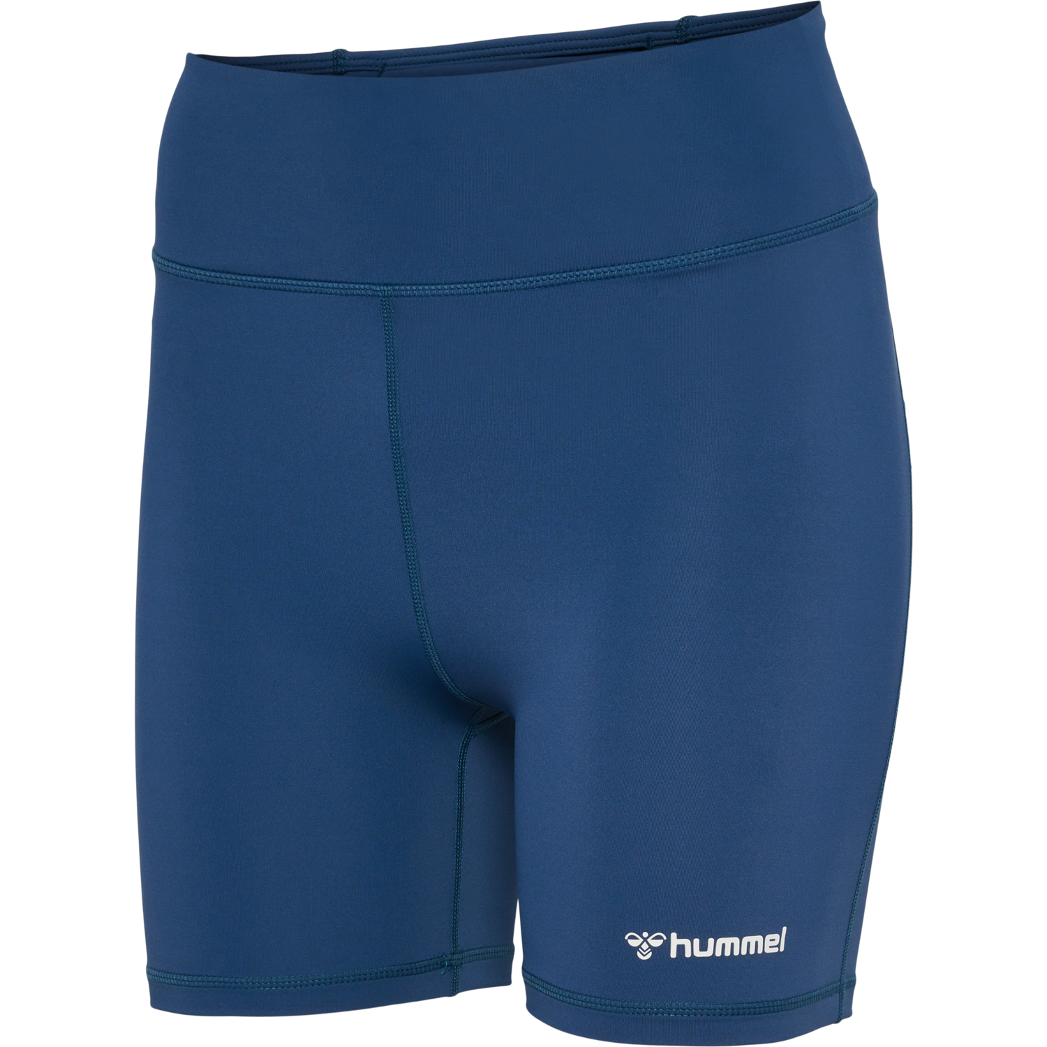 hmlMT ACTIVE HW TIGHT SHORTS, INSIGNIA BLUE, packshot