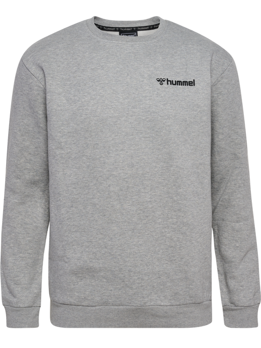 hmlMOVER COTTON SWEATSHIRT, GREY MELANGE hmlMOVER COTTON SWEATSHIRT, GREY MELANGE, packshot