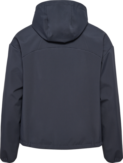 hmlLOOSE SOFTSHELL JACKET, EBONY, packshot