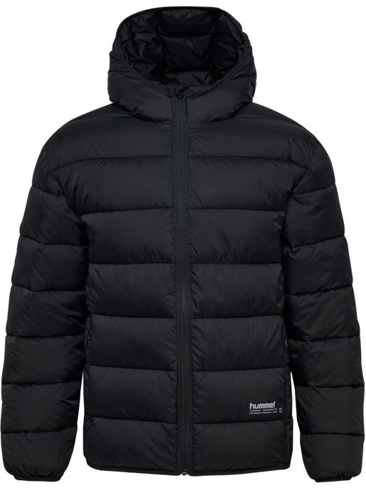 hmlLIGHTWEIGHT PUFFER JACKET, BLACK, packshot