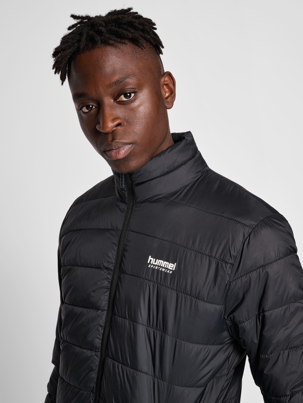 hummel WIND PUFF JACKET BLACK hummel
