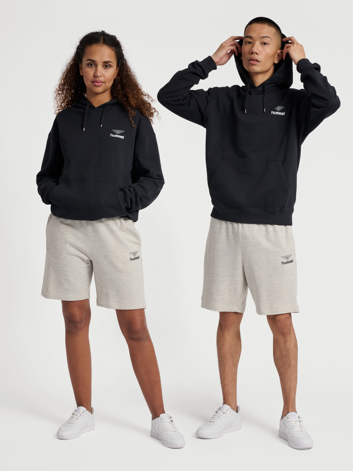 hummel HIVE WADE HOODIE - BLACK 