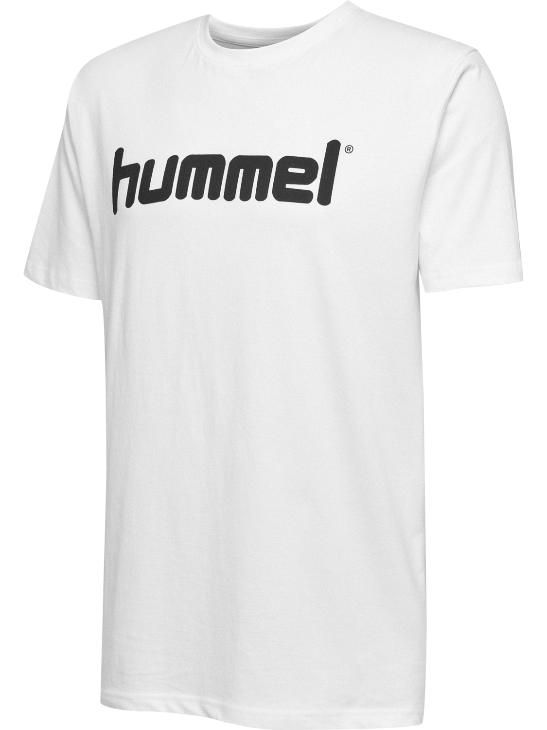 HMLGO COTTON LOGO T-SHIRT S/S, WHITE, packshot