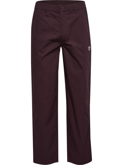 hmlCHINO PANT BEE, CHOCOLATE PLUM, packshot