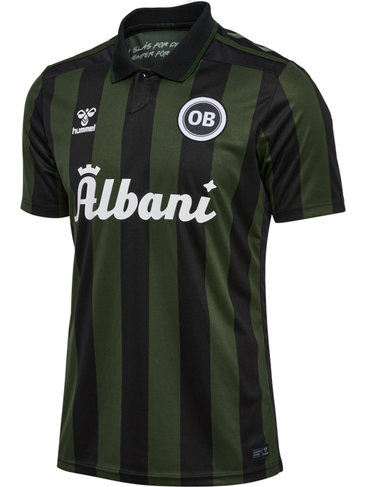 OB 24/25 AWAY JERSEY SS, BLACK, packshot