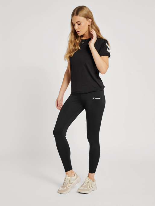hummel WINNIE MID WAIST TIGHTS BLACK hummel