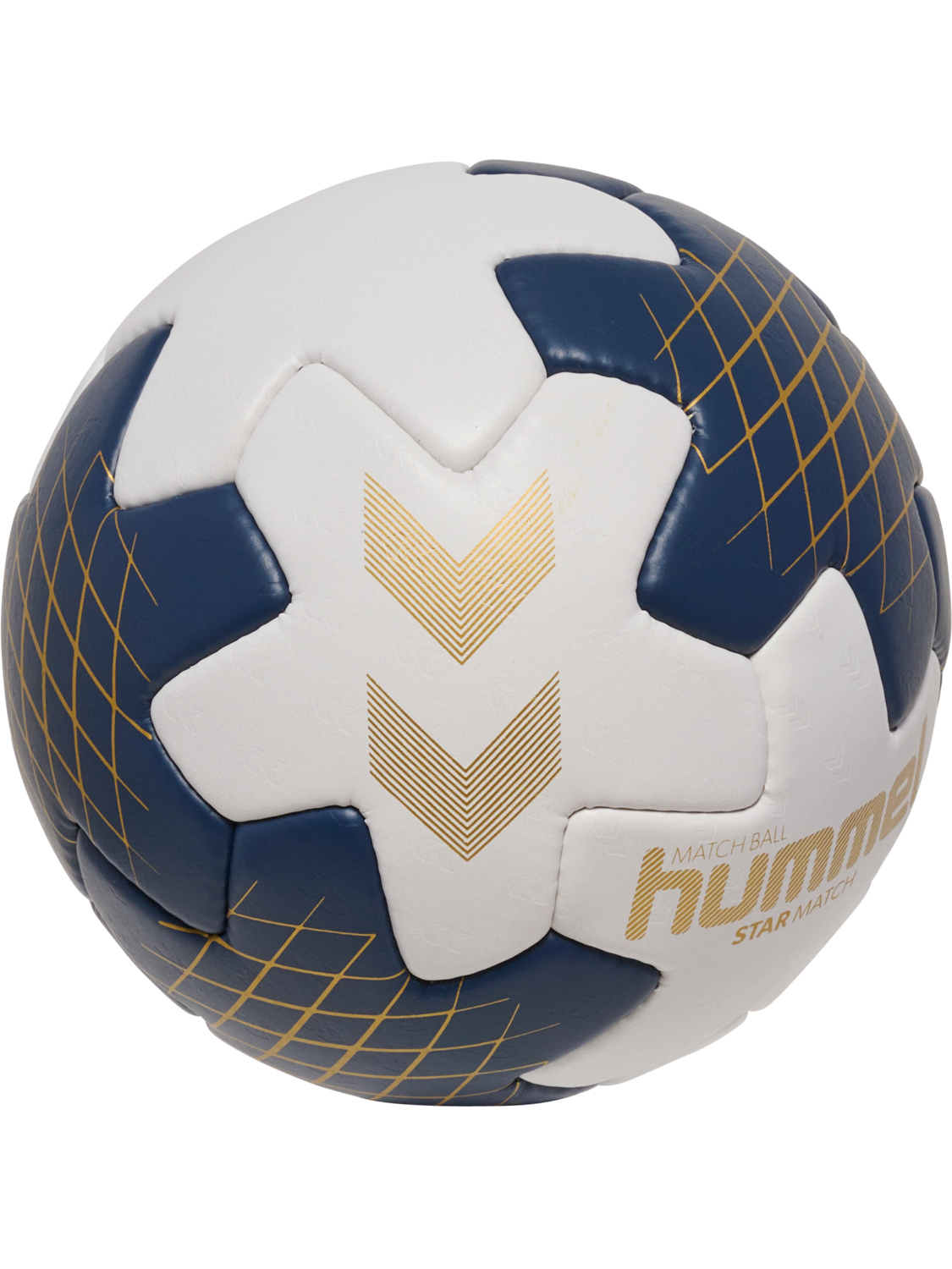 hmlSTAR MATCH HB, OFF WHITE/MARINE/GOLD, packshot