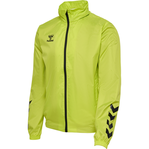 hmlCORE XK SPRAY JACKET, LIME POPSICLE, packshot