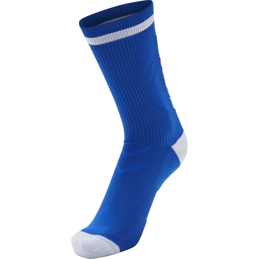 ELITE INDOOR SOCK LOW, TRUE BLUE/WHITE, packshot