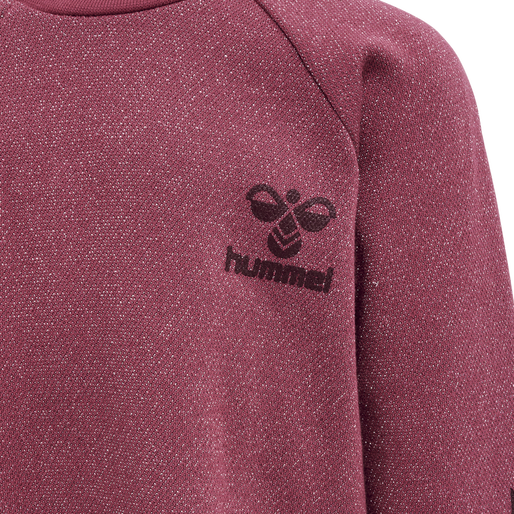 hmlSALLY DRESS L/S, EARTH RED, packshot