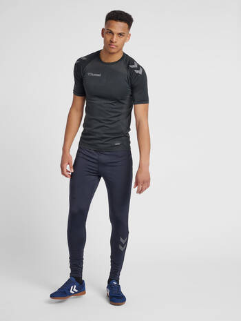hmlAUTHENTIC PRO FOOTBALL PANT, ANTHRACITE, model