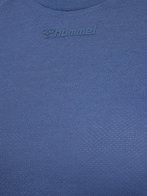 hmlMT VANJA T-SHIRT L/S, BLUE INDIGO, packshot