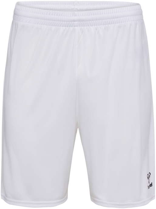 hmlESSENTIAL SHORTS, WHITE, packshot