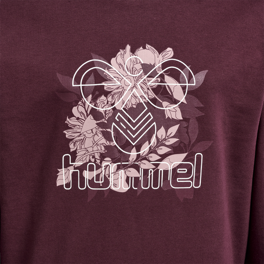 hmlLIVA SWEATSHIRT, !WINDSOR WINE, packshot