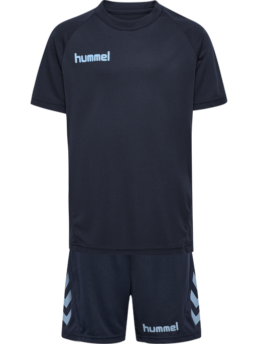 hmlPROMO KIDS SET, DARK SAPPHIRE, packshot