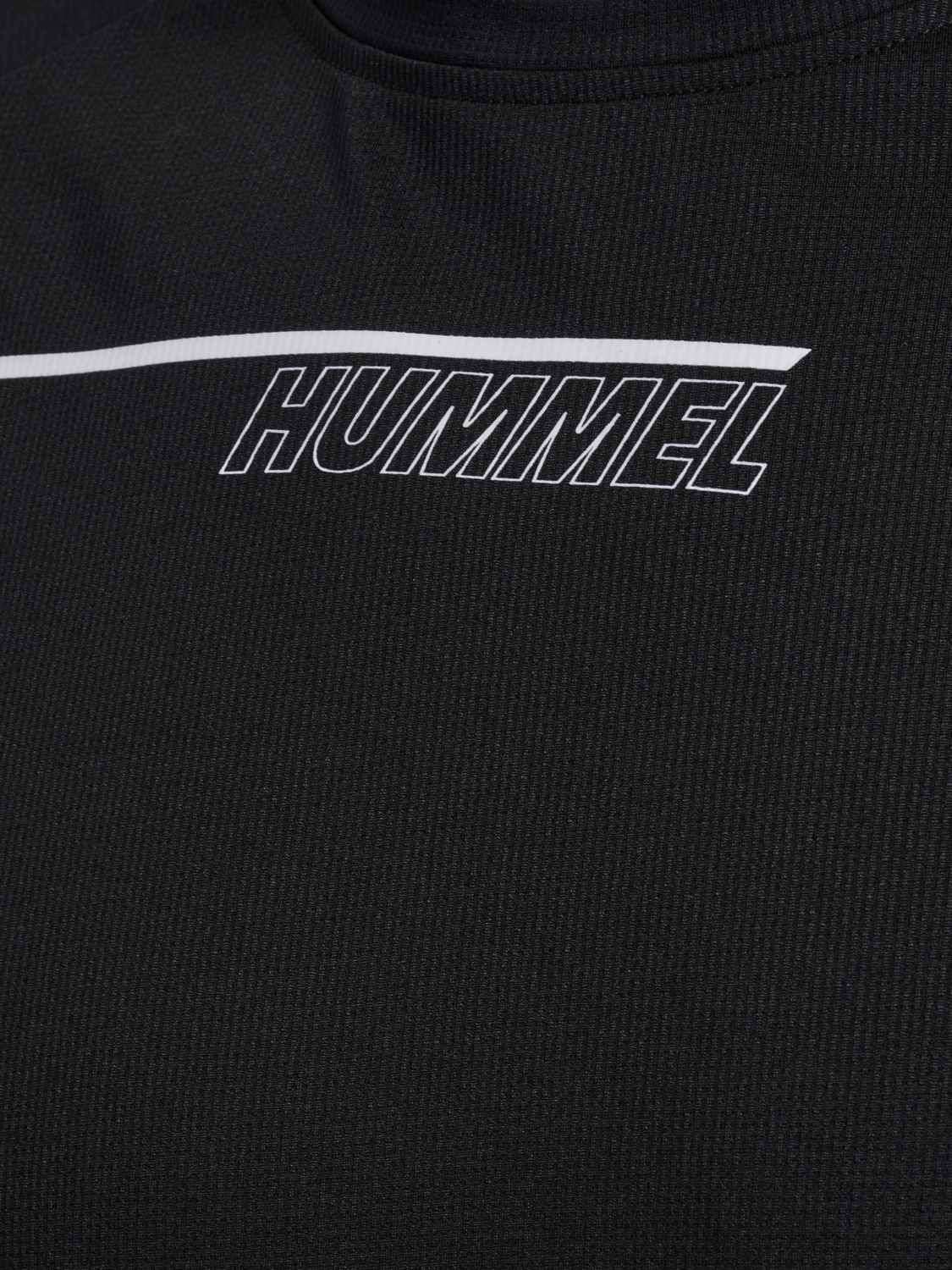 hmlCOURT LIGHT WEIGHT T-SHIRT, LIGHT GREY/BLACK, packshot